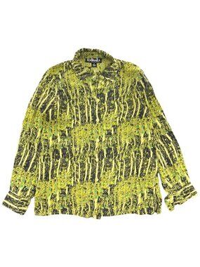 Vintage 90s Raffinalla Abstract Print Blouse